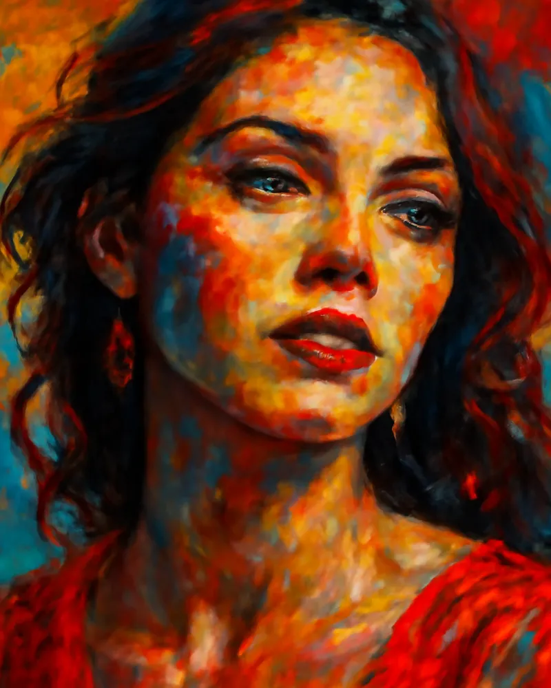 Pasionaka : l'art captivant du portrait en couleurs