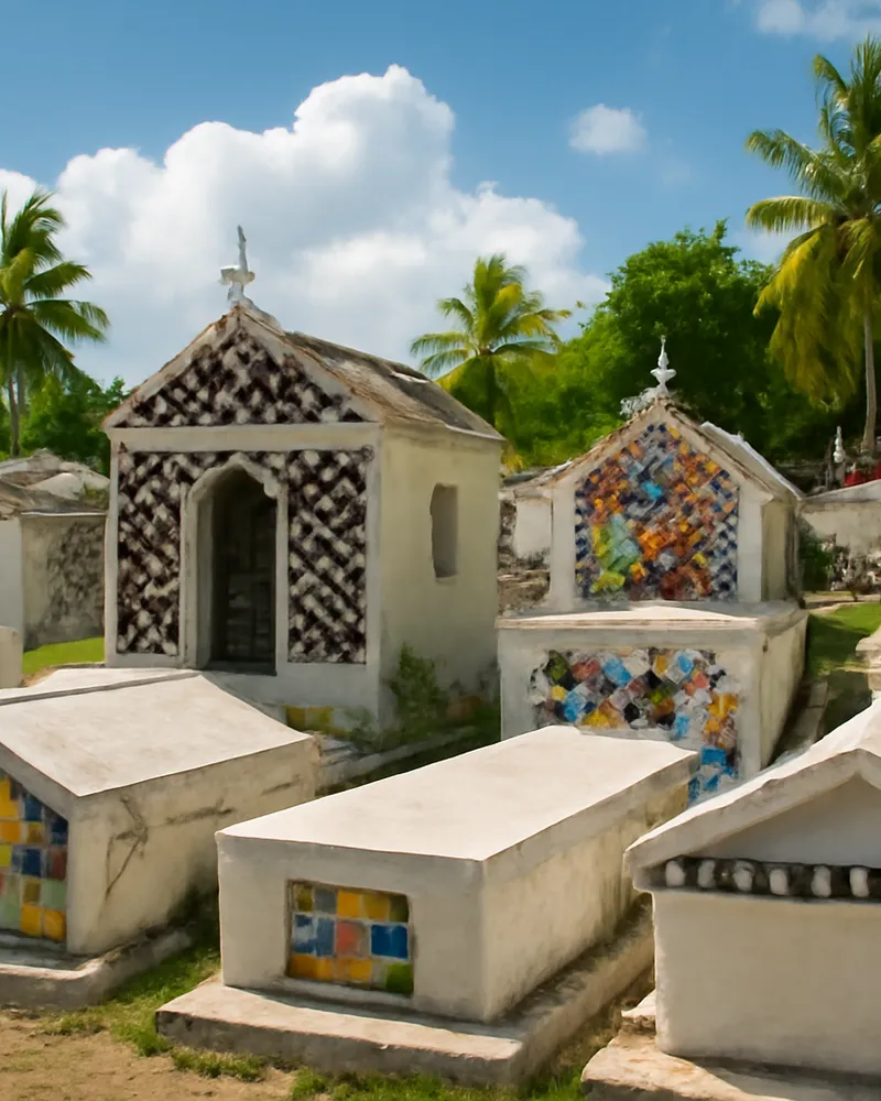 Le cimetière de Morne-à-l’Eau reconnu comme l'un des 10 plus beaux cimetières au monde par le magazine Beaux-Arts