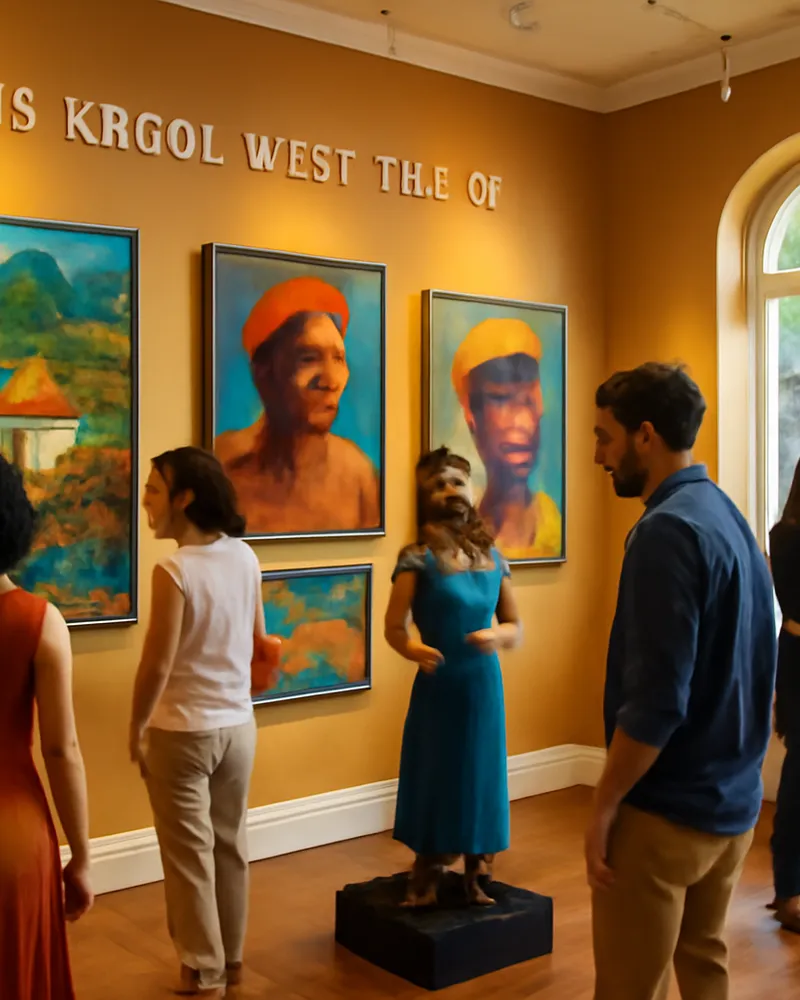 Émi Gutiérrez : un voyage artistique unique à la galerie Kreol West Indies