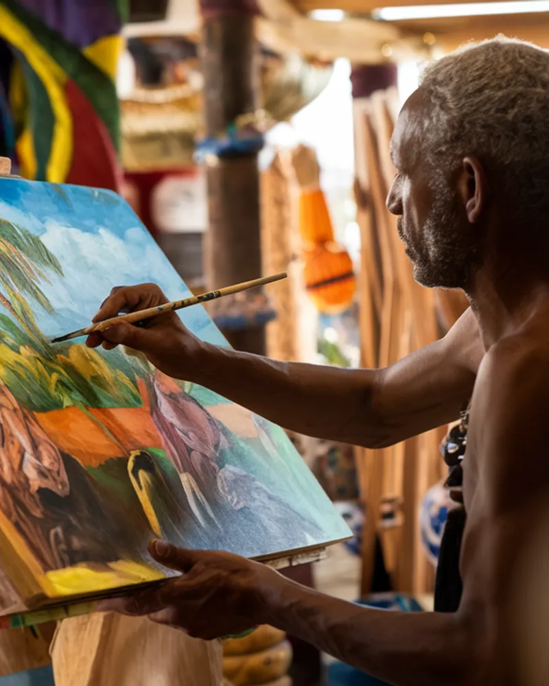 Portrait d'artisan — Quand les mains créent l'âme de la Guadeloupe