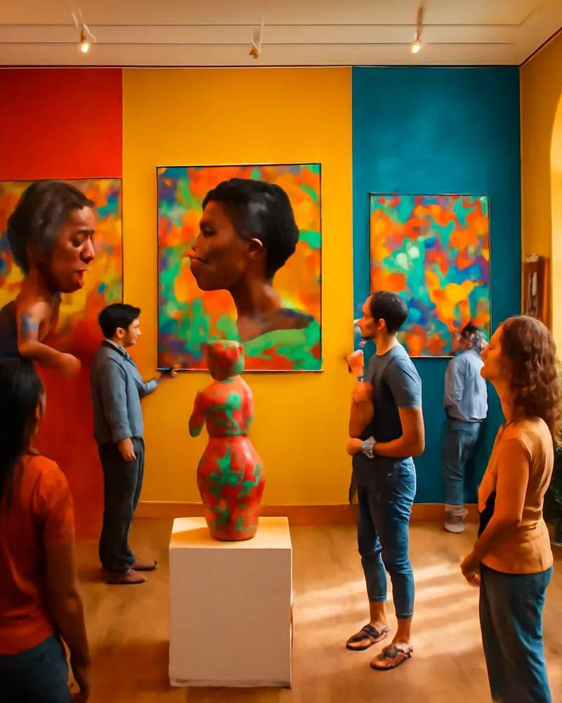 Femmes artistes, Koulè samblé : une exposition enchanteresse pour les yeux