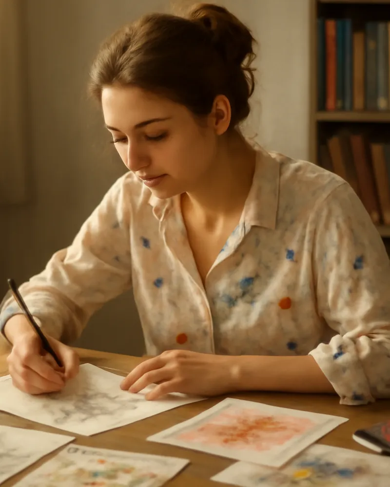 Meely Laupen, dessinatrice : une passion de toujours pour l'art