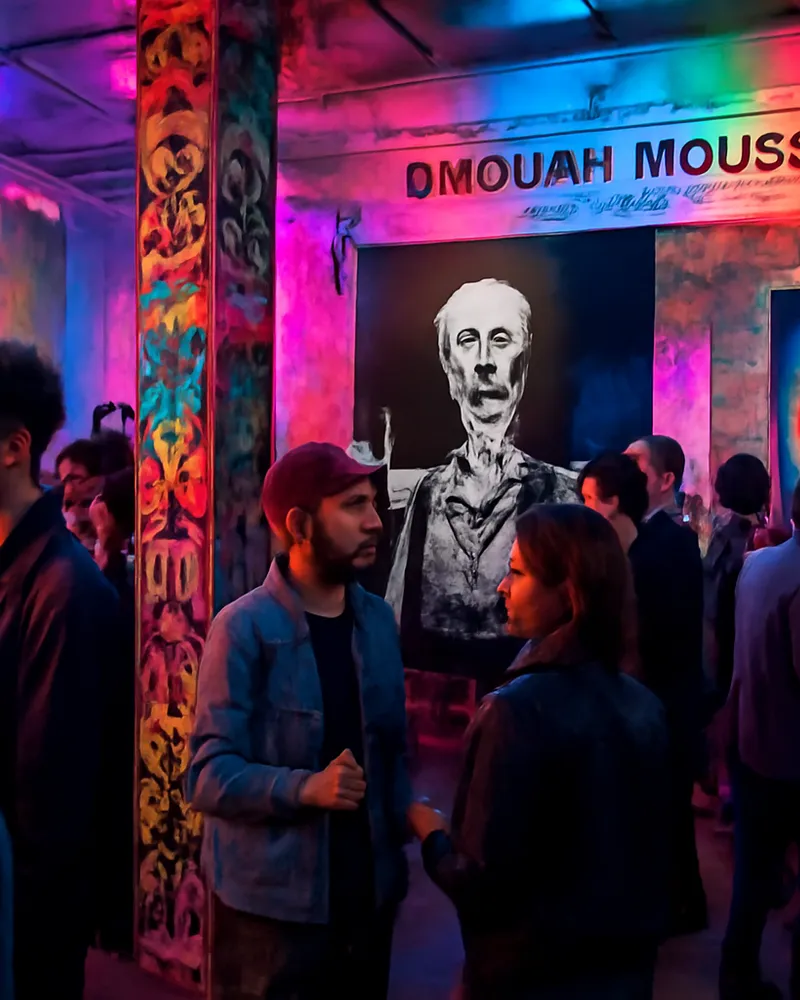 La Nuit blanche célèbre la contre-culture à la galerie d’art bauloise Rabouan-Moussion