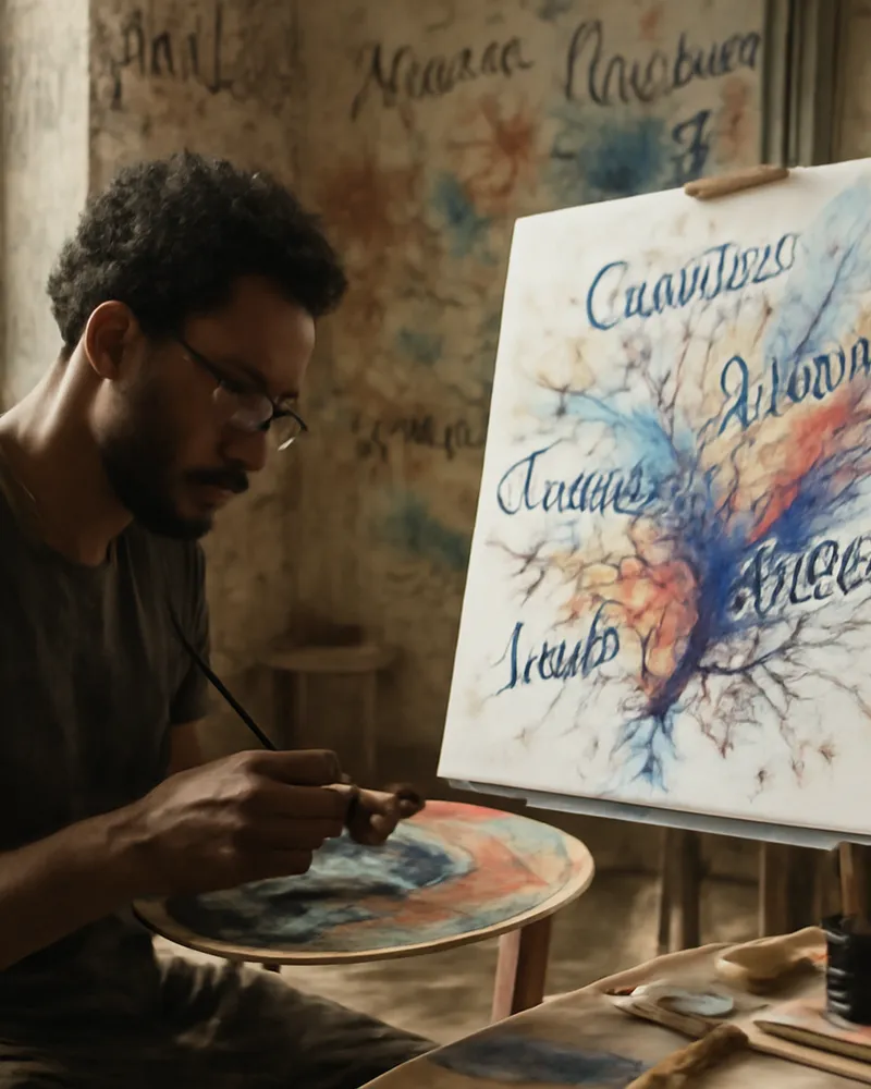 Otama Ricler, l'artiste qui soigne les mots avec créativité et libération