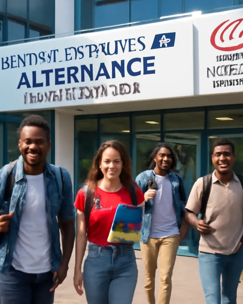 la rentrée des étudiants en alternance AM2A au centre de formation CMA de Bergevin