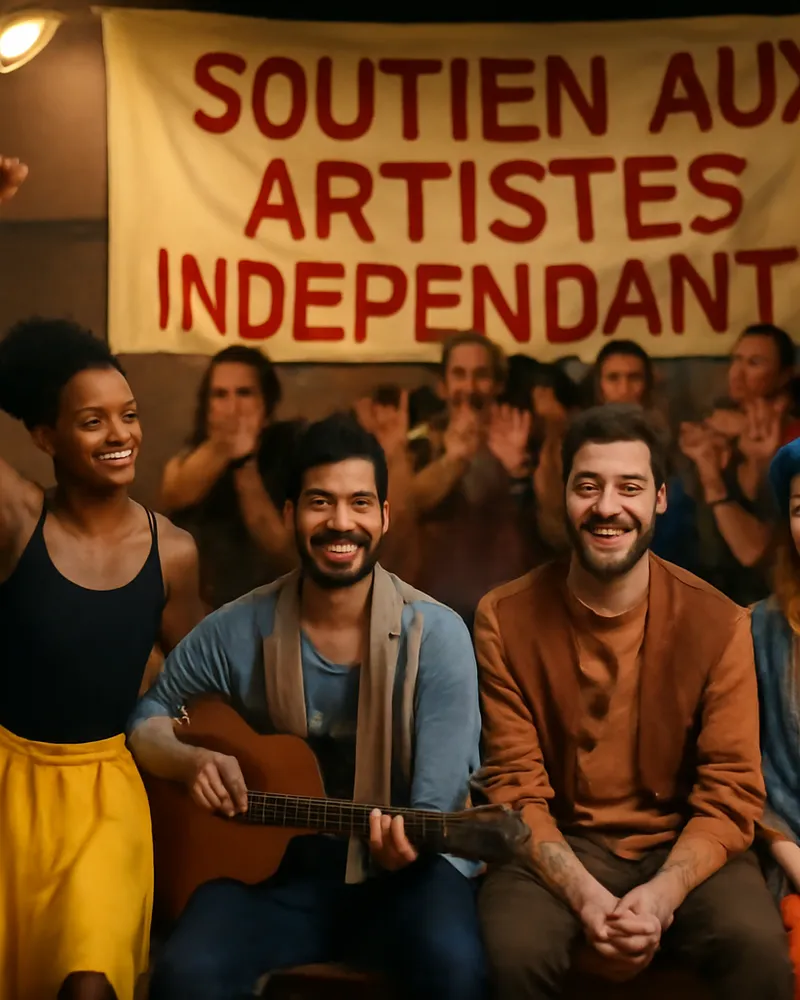 Soutien aux artistes et collectifs indépendants dans le secteur du spectacle vivant